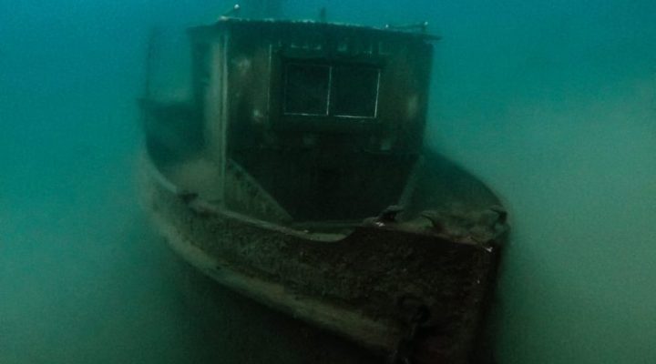 Hallan un legendario barco que naufragó a principios del siglo XX en el lago Nahuel Huapi